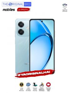 Oppo A3x - 4GB RAM - 64GB Storage - PTA Approved - 12 Months Warranty - Blue - The Original Bro Mobiles - TOB52